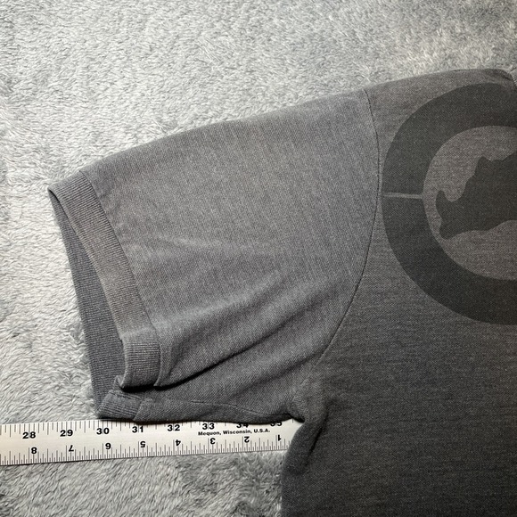 Ecko Unltd Y2K Short Sleeve Men's Grey Polo SZ 2XL Embroidered Street Wear - Picture 10 of 16